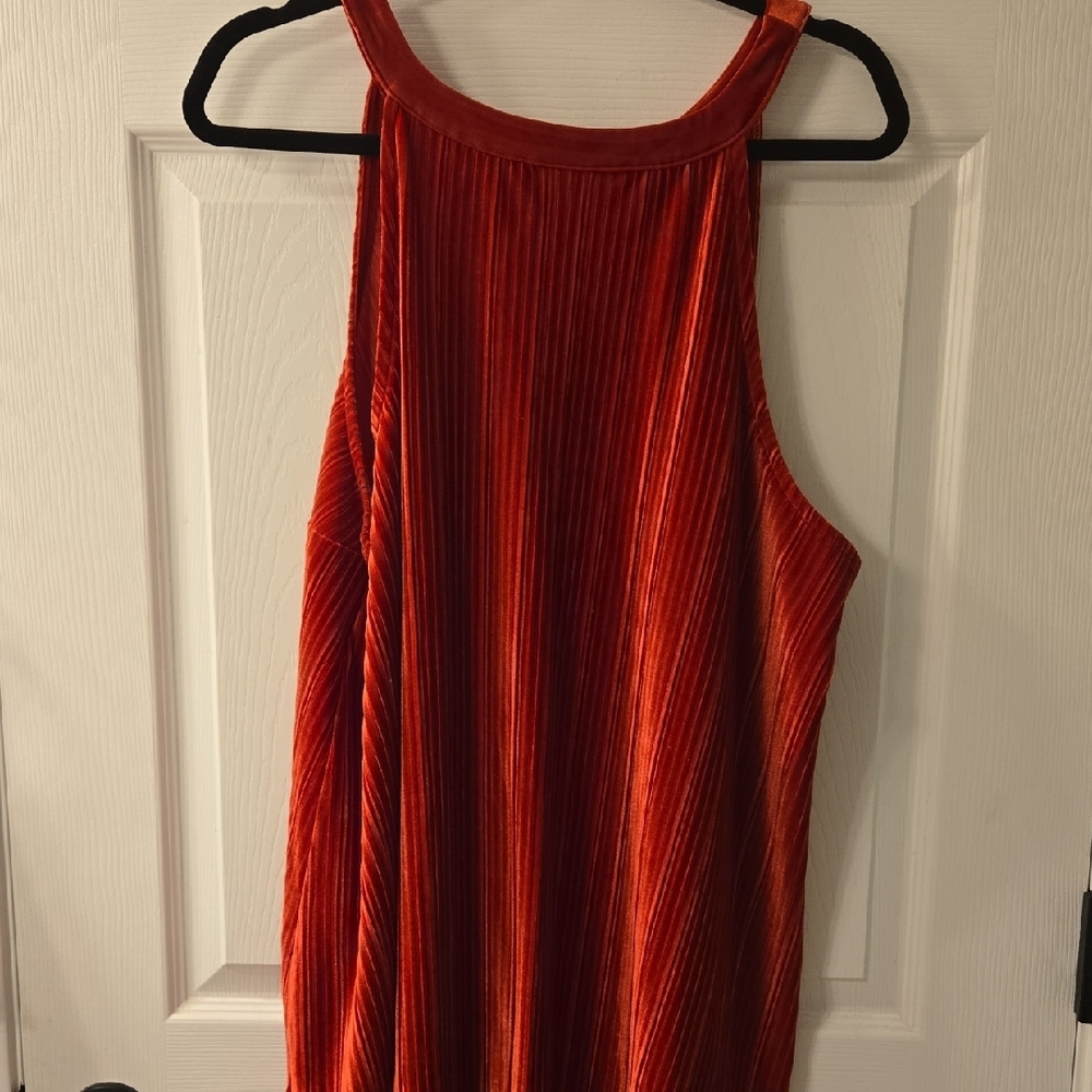 Torrid Vibrant Red Ribbed Tank Top - Picture 4 of 4